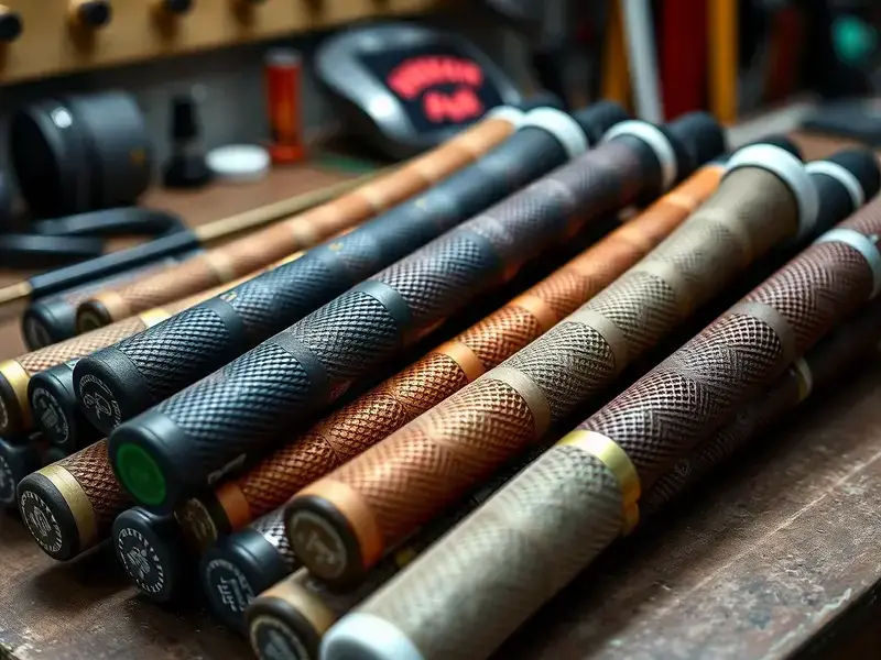 Premium golf grip selection
